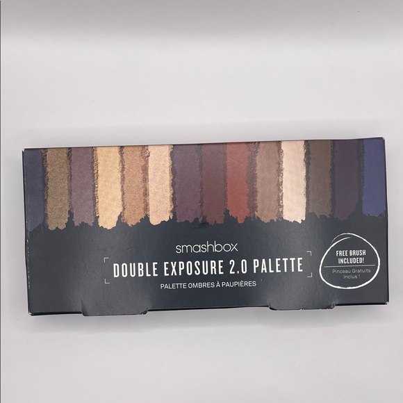 Smashbox Other - Smashbox Double Exposure 2.0 Eyeshadow Palette w/ Brush